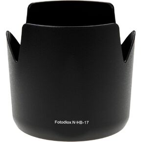 Fotodiox Lens Hood Replacement for HB-17 Compatible with AF-S 80-200mm f/2.8D IF-ED Lens (Serial No 200001-261492)