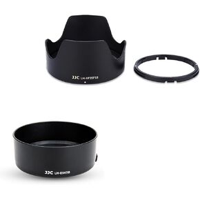JJC Lens Hood Kit for Canon RF 35mm f1.8 Macro is STM and RF 50mm f1.8 STM Lens Compatible with Canon EOS R5 R6 R7 R8 R10 RP R