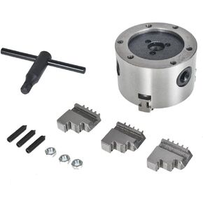 3 Jaw Lathe Chuck Manual Chuck 3" Self-centering Lathe Drilling Part K11-80 80mm