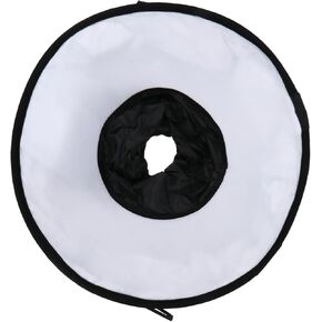 45cm Diameter Ring Softbox Portable Photography Light Diffuser Collapsible Zipper Bag for Outdoor Indoor