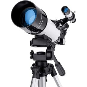 Telescope for Kids Beginners 70Mm Aperture Astronomy Refractor Monocular Telescopes Portable Travel Telescope Fully Multi-Coated Optics with Tripod Finder Scope Telescope