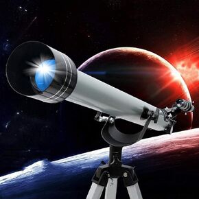 Stargazing Travel Telescope for Adults,Telescope Astronomy Beginners 70mm Aperture Refractor Telescopes,Tripod & Finder Scope, Portable Telescope