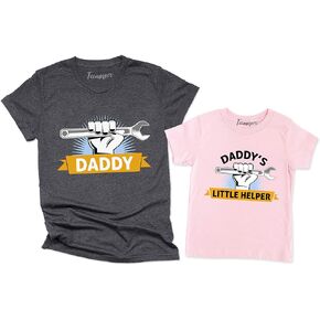 TEEAMORE Father and Son Shirts Matching Daddy and Me Gifts Dad and Daughter Fathers Day Outfits