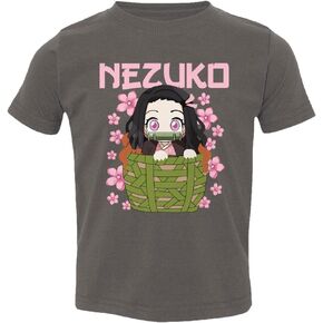 Nezuko Kid Slayers Anime Manga Demon Toddler T-Shirt