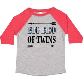 inktastic Big Bro of Twins Brother Toddler T-Shirt