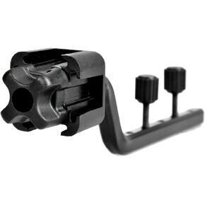 Godox S-FA Four Speedlite Adapter Hot Shoe Mount Holder for S-Type Speedlite Bracket, Hot Shoe Speedlite Flash + CEARI Microfiber Clean Cloth