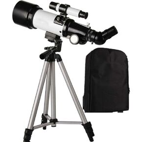Refracting Telescope,50-100mm Caliber,Portable Telescope,telescopes for Astronomy Beginners,Kids Telescope with Tripod and Backpack