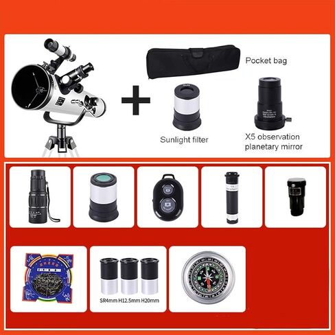 Astronomical Telescope HD Stargazing Space Children's Student Telescope,Telescopes for Astronomy Beginners with Monocula in Saudi Arabia