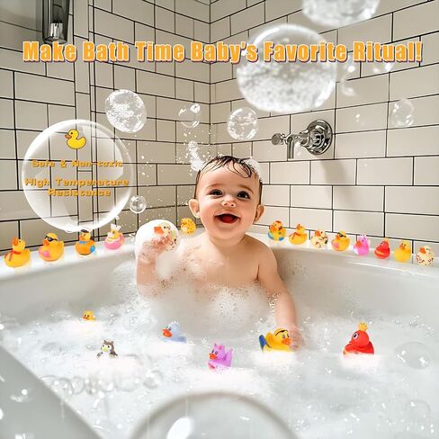 12 Pcs Rubber Ducks for Jeeps, 2.6 Inches Rubber Ducks in Bulk for Plastic Cruise Ducking Bath Toys Assorted Summer Ducky Party Favors Beach Pool Activity Cruise Ships Hiding for Kids Teens in Saudi Arabia