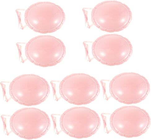 DOITOOL 10pcs بطن مزيف قابل للنفخ لتوضيح COSPLAY خفيفة الوزن PVC حامل الدعامة الحامل الملحق للحفلات يناسب البالغين تصميم مريح in Kuwait