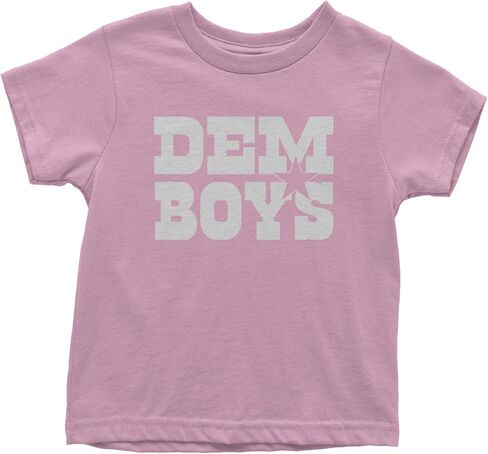 Dem Boys Dallas Football Toddler T-Shirt, Soft Cotton in Saudi Arabia