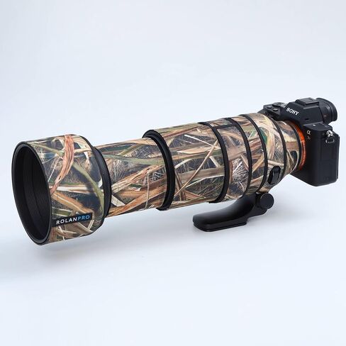معطف Rolanpro للعدسة الممولة الممولة لـ Tamron 150-500mm F5-6.7 DI III VC VXD （A057 مع عدسة Sony E Mount Lens Cover Sleeve Sleeve-#29 Grass Waterproof in Kuwait
