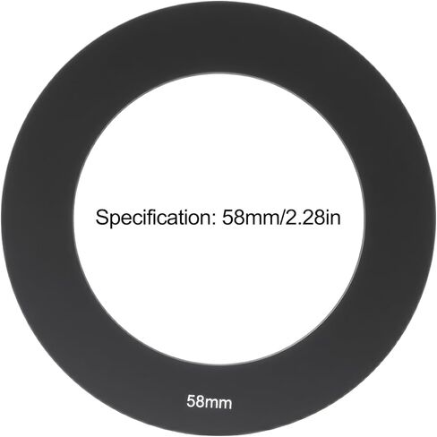 2PCS Filter Holder Ring 58 MMM متوافق مع سلسلة COKIN P ، Black in Kuwait