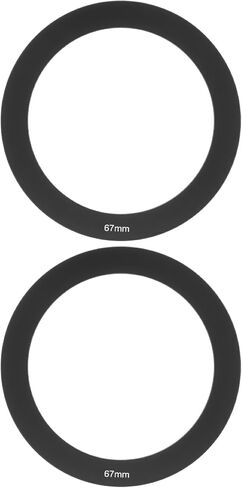 2PCS Filter Holder Ring 58 MMM متوافق مع سلسلة COKIN P ، Black in Kuwait
