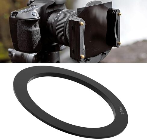 2PCS Filter Holder Ring 58 MMM متوافق مع سلسلة COKIN P ، Black in Kuwait