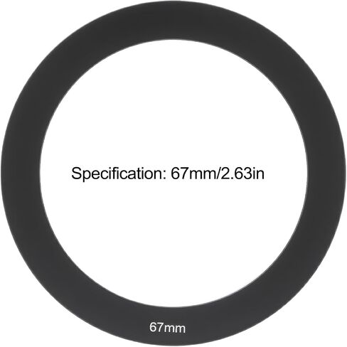 2PCS Filter Holder Ring 58 MMM متوافق مع سلسلة COKIN P ، Black in Kuwait