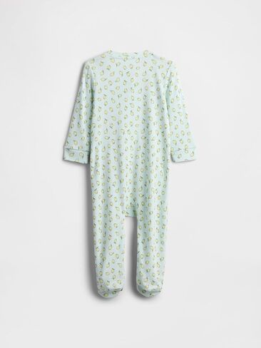 GAP Unisex Baby Two Way Zip Footed One-piece Outfit in Saudi Arabia