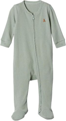 GAP Unisex Baby Two Way Zip Footed One-piece Outfit in Saudi Arabia