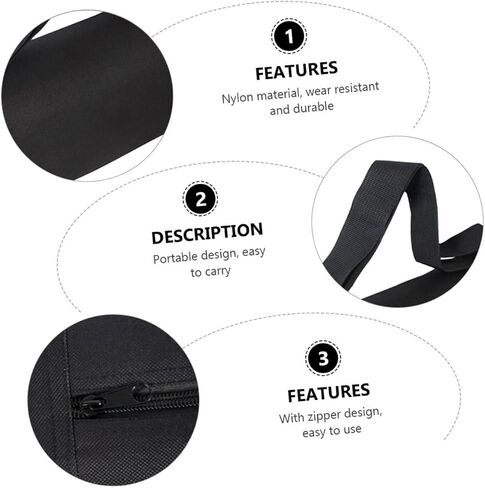 NUOBESTY Tripod Carrying Case Portable Bag for Camera Tripod and Light Stand Storage Shoulder Strap Durable Design for Outdoor Photography in Saudi Arabia