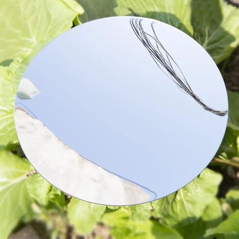 1pc Plastic Parabolic Mirror Concave Mirror 10 15 20cm UV Focusing Mirror Protection Solid Reflective Concave Mirror(15cm) in Saudi Arabia