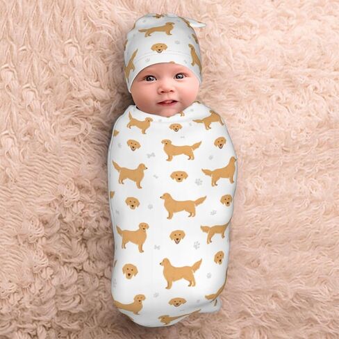 Dachshund Dog Swaddle Blanket, Dog Theme Baby Clothes, Dachshund Baby Stuff in Kuwait