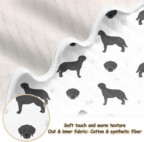 Swaddle Blanket for Labrador Retriever Dogs Baby Receiving Blanket Muslin Baby Swaddles Soft Cotton Breathable Nursery Blankets for Unisex Boys and Girls 30x40 Inch in Saudi Arabia