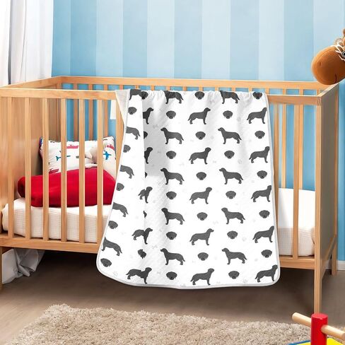Swaddle Blanket for Labrador Retriever Dogs Baby Receiving Blanket Muslin Baby Swaddles Soft Cotton Breathable Nursery Blankets for Unisex Boys and Girls 30x40 Inch in Saudi Arabia