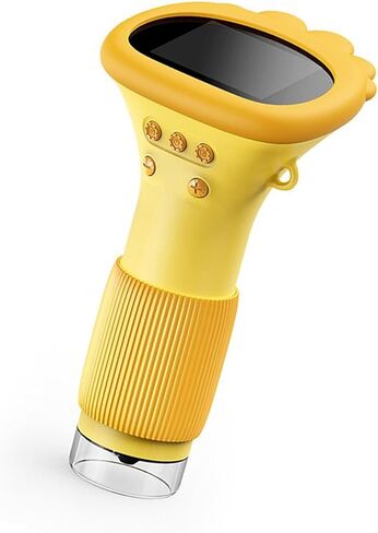 Microscope, 2in LCD Screen Microscope for Kids and Adults, Portable Pocket Microscope Kit, Mini Handheld Digital Microscope with 8 LEDs, 2MP 100 to 1000X Zoom Real Time HD in Saudi Arabia
