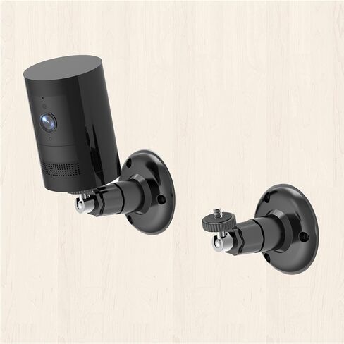 2Pack حلقة حائط الكاميرا الحائط ، متوافق مع عصا حلقة البطارية الكاميرا/المكونات الإضافية/الكاميرا برو البطارية/الدائري كاميرا داخلية (الجيل الأول) ، قوس التركيب 360 درجة للكاميرا الداخلية في الهواء الطلق ، الأسود in Kuwait