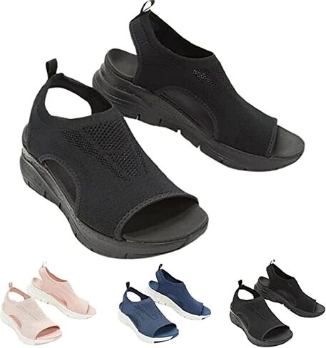 Tophacker Sandals for Women Summer Washable Slingback Orthopedic Slide Sport Sandals Upgraded and Comfortable Slingback Sandals for Women in Saudi Arabia