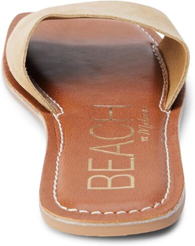 BEACH by Matisse Womens Bali Slide Flat Casual Sandals Casual - Black in Saudi Arabia