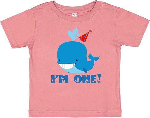 inktastic Whale 1st Birthday Baby T-Shirt in Saudi Arabia