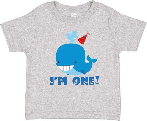 inktastic Whale 1st Birthday Baby T-Shirt in Saudi Arabia