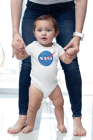 Pop Threads NASA Approved Meatball Logo Graphic Space Vintage Baby Toddler Kids Girl Boy T-Shirt in Saudi Arabia