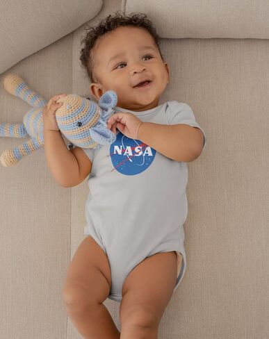 Pop Threads NASA Approved Meatball Logo Graphic Space Vintage Baby Toddler Kids Girl Boy T-Shirt in Saudi Arabia