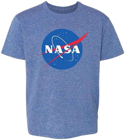 Pop Threads NASA Approved Meatball Logo Graphic Space Vintage Baby Toddler Kids Girl Boy T-Shirt in Saudi Arabia