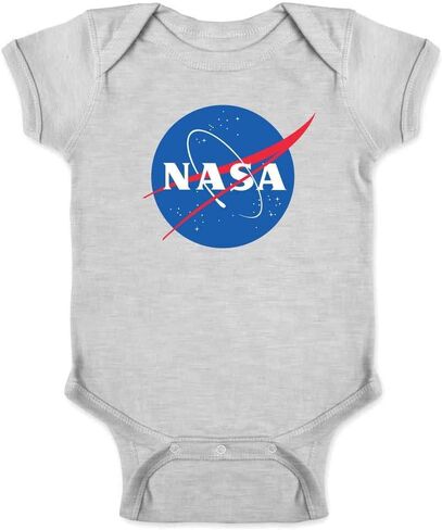 Pop Threads NASA Approved Meatball Logo Graphic Space Vintage Baby Toddler Kids Girl Boy T-Shirt in Saudi Arabia