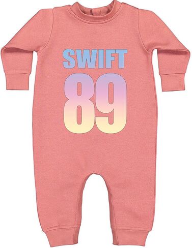 Lover Era Swift 89 Birth Year Music Fan Infant Fleece Rompers, Warm, Adorable in Saudi Arabia