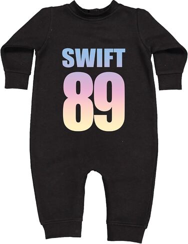 Lover Era Swift 89 Birth Year Music Fan Infant Fleece Rompers, Warm, Adorable in Saudi Arabia
