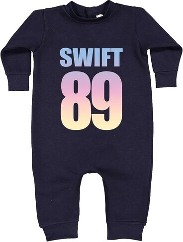 Lover Era Swift 89 Birth Year Music Fan Infant Fleece Rompers, Warm, Adorable in Saudi Arabia