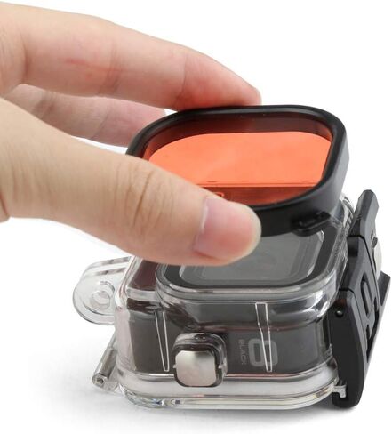 يطلق النار على غوص مقاوم للماء لـ GoPro Hero 9 Black ، ودعم قذيفة الإسكان تحت الماء 60 مترًا/196 قدمًا الغطس العميق الغطس مع إكسسوارات بركلات إطلاق سراح سريعة إطلاق in Kuwait