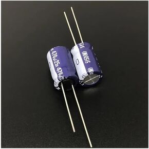 5Pcs/50Pcs 470uF 25V 515D Series 10x16mm 25V470uF High Audio Capacitor Aluminum Electrolytic Capacitor(5Pcs)