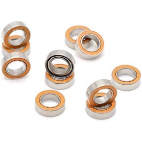 2pcs 6x10x3 mm ABEC-7 SMR106 2RS CB Stainless Steel SI3N4 Ceramic Ball Bearing SMR106 RS 2OS BEANING BENING
