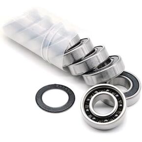 1Pc 6002-2RS CB Hybrid Ceramic Si3N4 Ball 15x32x9mm Deep Groove Ball Bearing 6002RS CB for Bicycle Parts