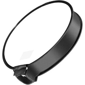 40cm Portable Folding Camera Flash Lamp Cover Round Softbox for Photography Lighting Cover for Video Recording Black