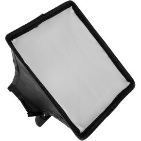 DOITOOL Camera Flash Portable Diffuser for Top Flash Lights Lighting for Video Recording Compact Design Easy to Install and Use