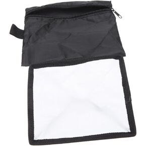 Black Diffuser Light Reflector Foldable Soft Flash Diffuser Soft Flash Diffuser Fabric Diffuser for Strobe Light