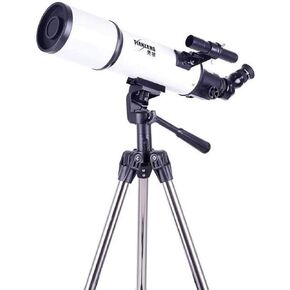 Astronomical Telescope, Reflective Monocular, 45° Degree Erect Optical Stellar Telescope with Tripod for 360° Degree Adjustment
