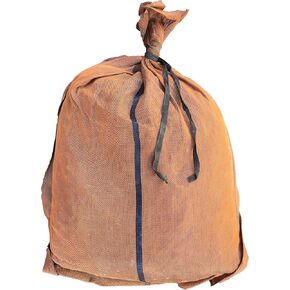 كيس الرمال - 17 "× 27" أكياس رملية طويلة الأمد - لون بني - يستمر 1-2 سنوات - أحادي (حزمة 100)