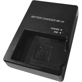 MH-24 Quick Battery Charger Compatible with Nikon EN-EL14 EN-EL14a Battery fit for D3100 D3200 D3300 D3400 D3500 D5100 D5200 D5300 D5500 D5600 DF Coolpix P7000 P7100 P7700 P7800 Digital SLR Cameras